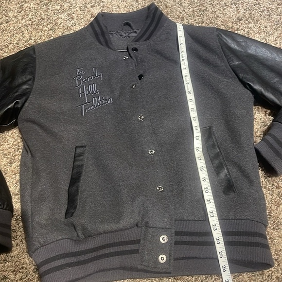Vintage Varsity Bomber Jacket Beverly Hills - Picture 4 of 9